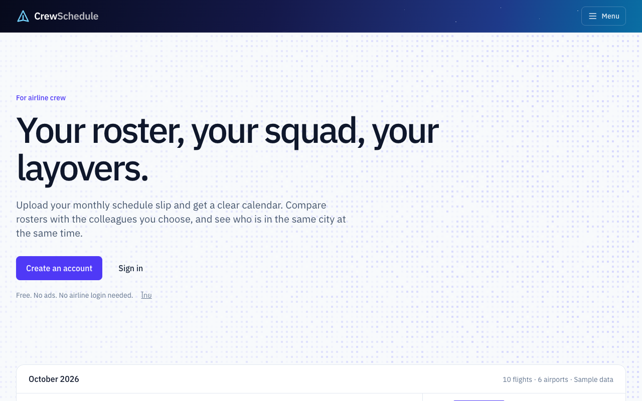 CrewSchedule